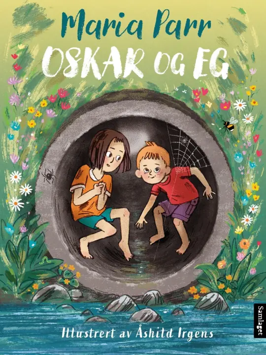 Forsiden til boken "Oskar og eg" av Maria Parr