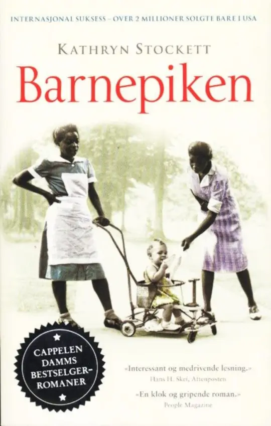 Forsiden til boken "Barnepiken" av Kathryn Stockett